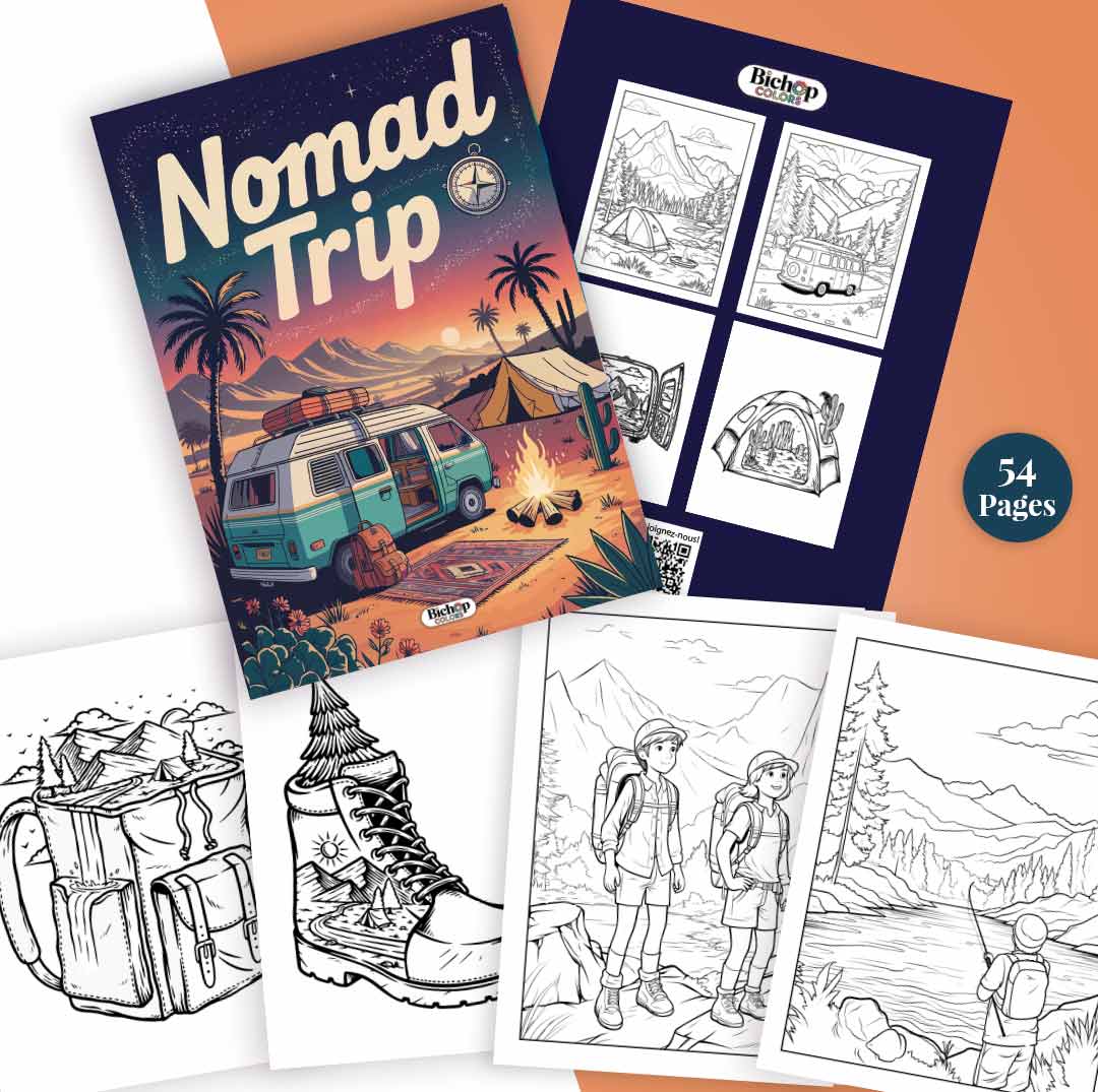 livre_de_coloriage - Bichop_colors - Mandala - Anti - stress