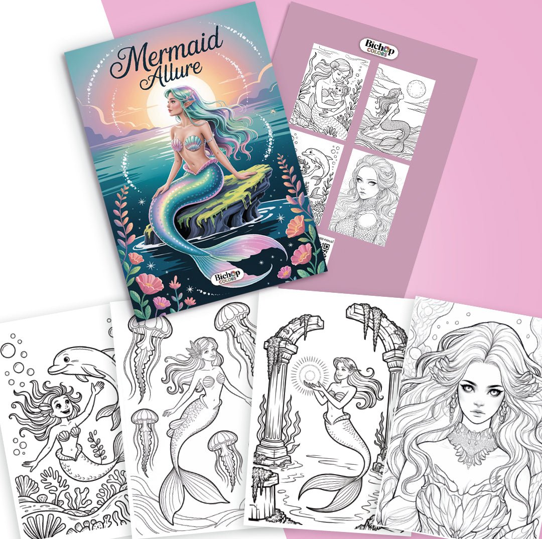 livre_de_coloriage - Bichop_colors - Mandala - Anti - stress