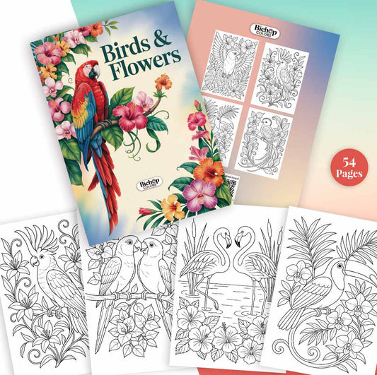 livre_de_coloriage - Bichop_colors - Mandala - Anti - stress