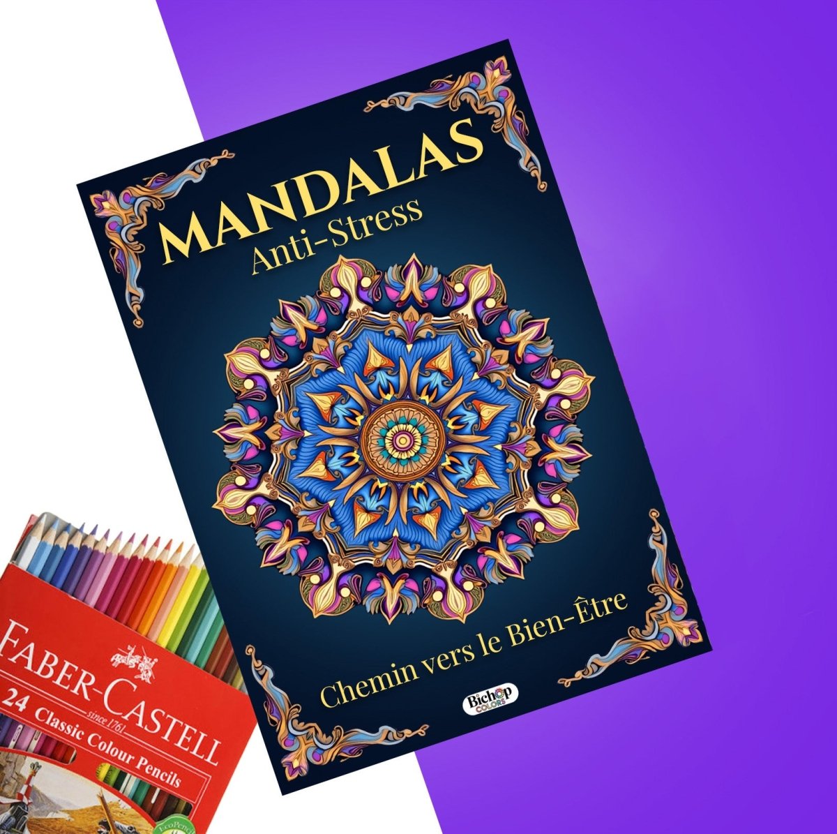 livre_de_coloriage - Bichop_colors - Mandala - Anti - stress