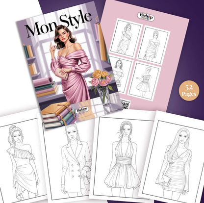 Collection Bichop Colors - كتب التلوين للكبار